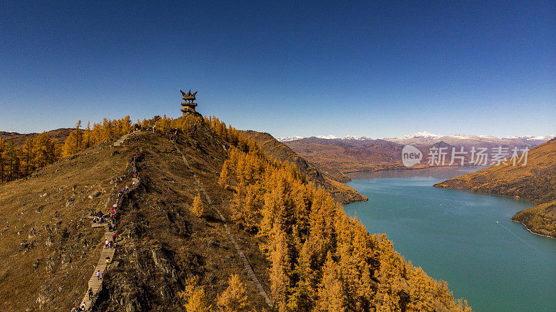 喀纳斯秋季景区