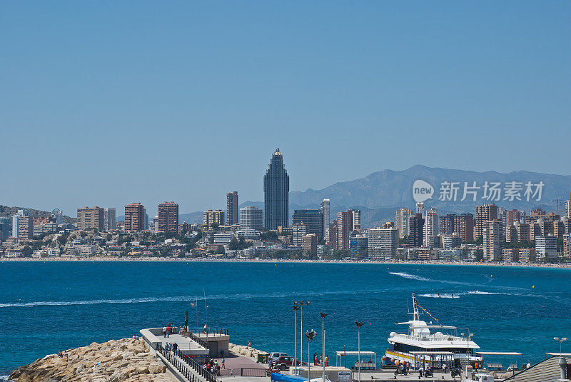 的观点Benidorm