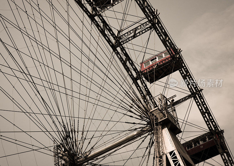 维也纳普拉特“Riesenrad”摩天轮