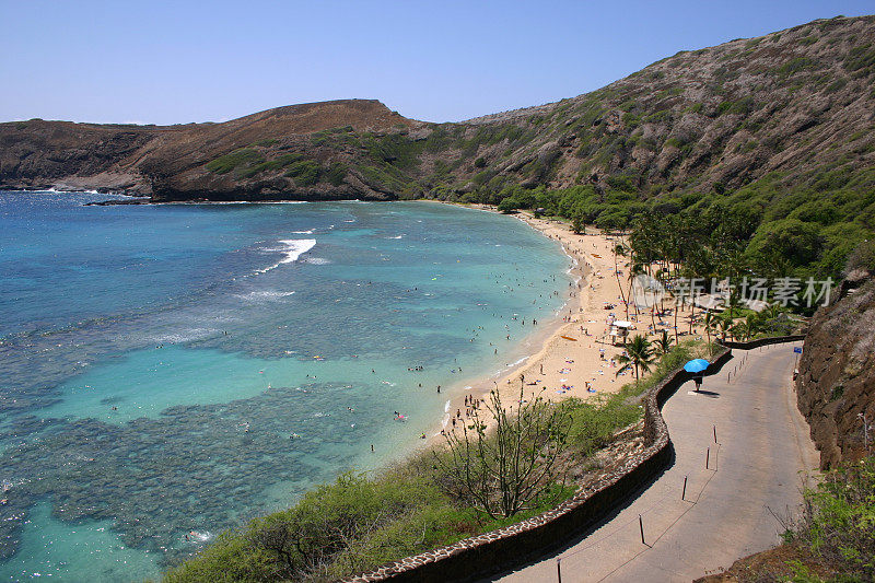 夏威夷哈瑙马湾浮潜