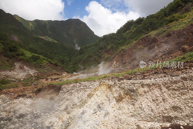 多米尼加的荒凉山谷