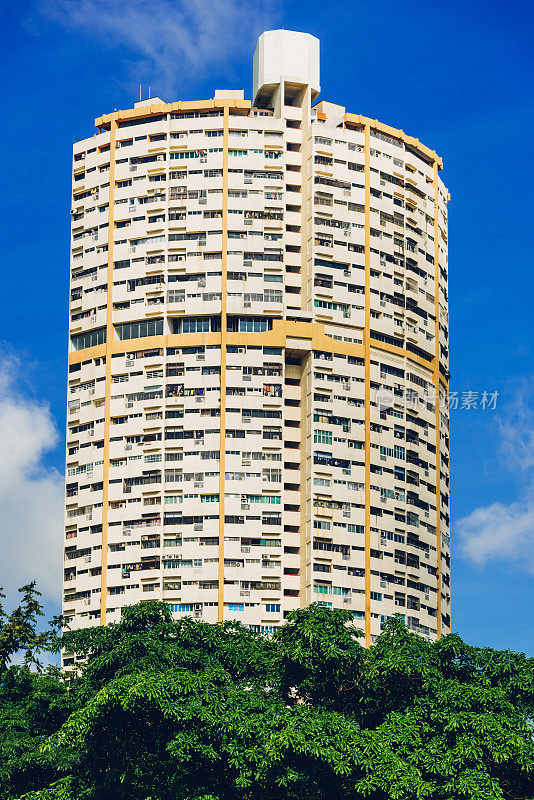 新加坡的高层住宅区