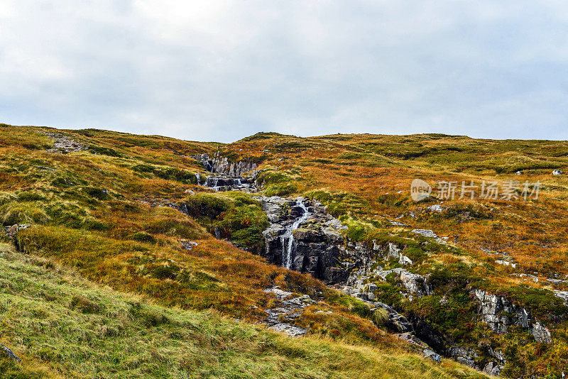 苏格兰瀑布景观