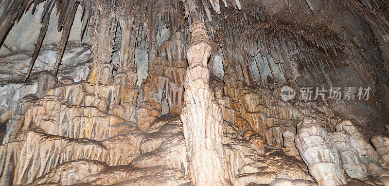 莱曼洞穴，大盆地国家公园，内华达州