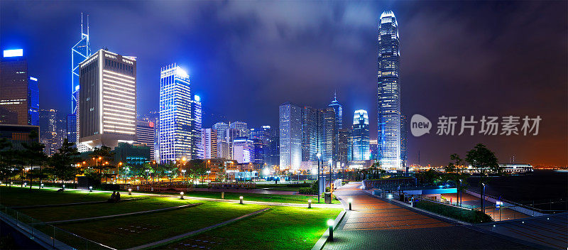 香港城市夜晚