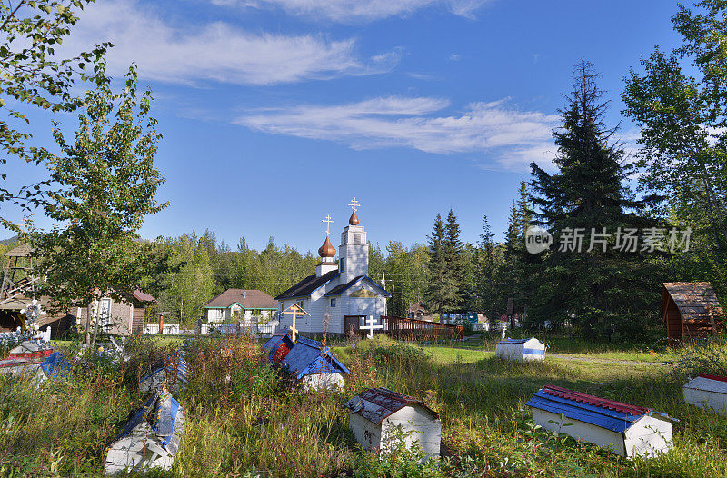 阿拉斯加的俄罗斯东正教教堂