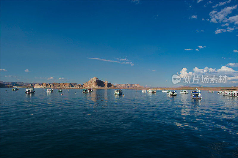 著名的鲍威尔湖全景