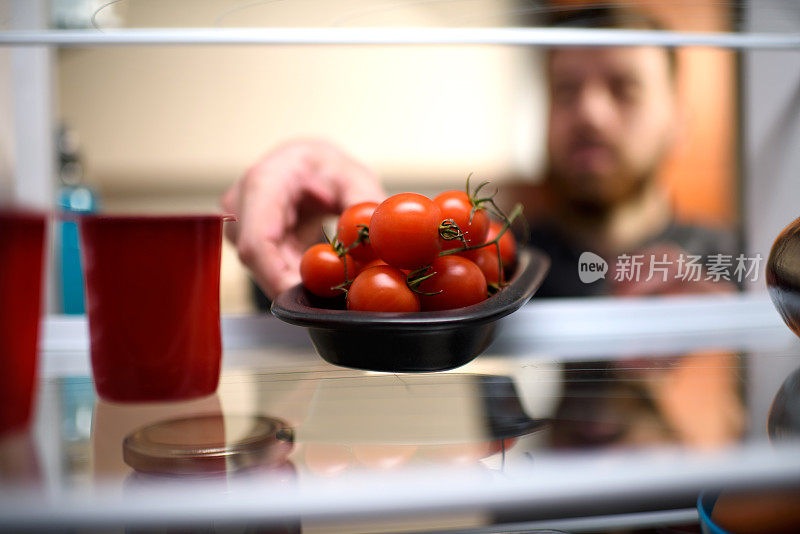 冰箱里的食物