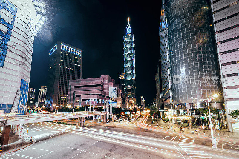 台北在晚上