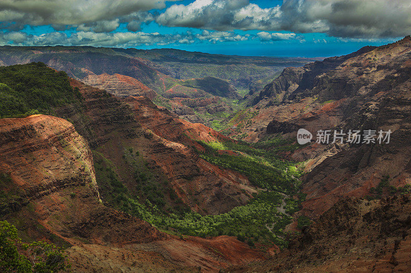 于峡谷,考艾岛