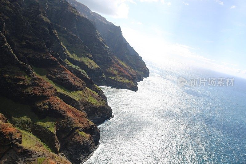 Napali考艾岛海岸