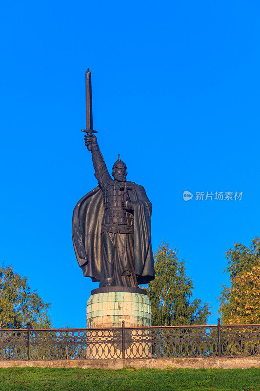 俄罗斯穆罗姆的伊利亚·穆罗梅茨纪念碑