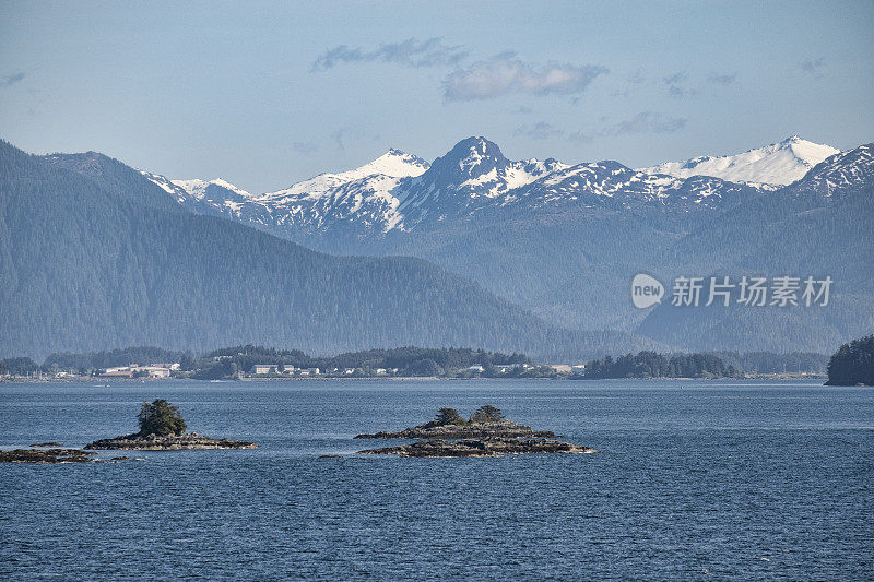 阿拉斯加锡特卡附近的亚历山大群岛