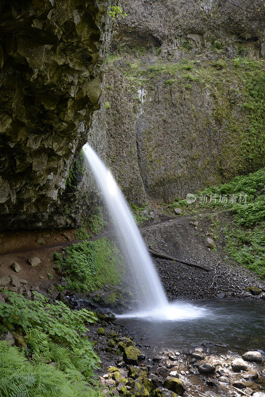 马尾瀑布又名马尾辫瀑布，位于哥伦比亚河峡谷。