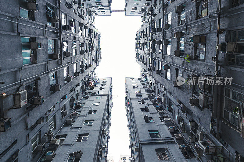 高密度生活在香港