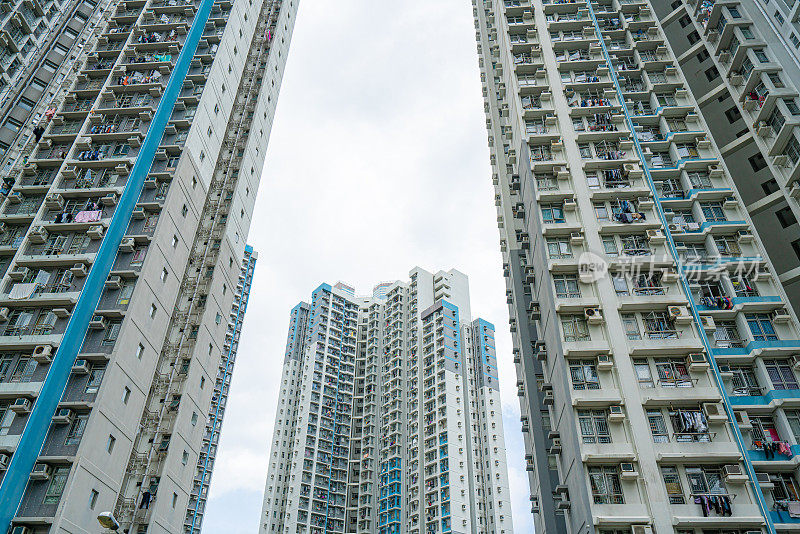 香港的公寓大楼