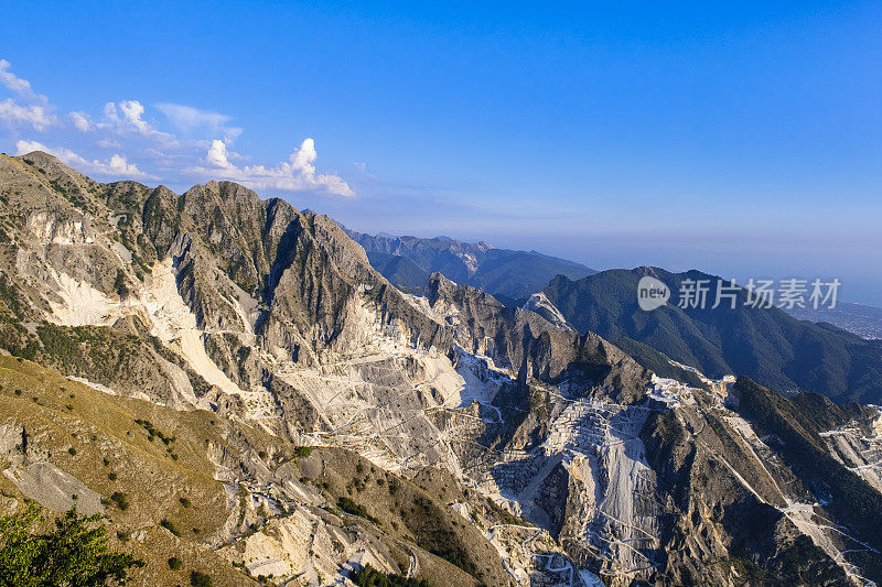 卡拉拉大理石采石场(意大利托斯卡纳)