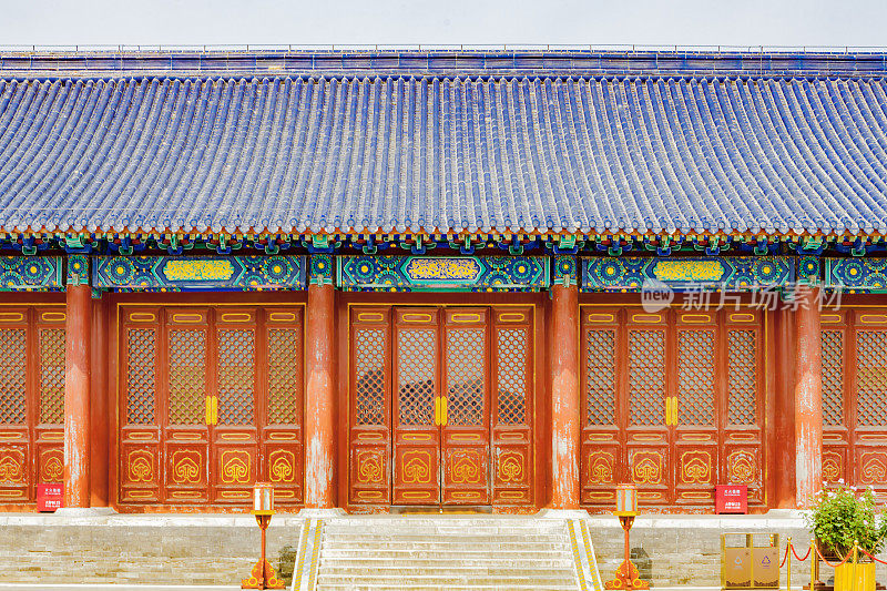 经典的清代北京四合院建筑