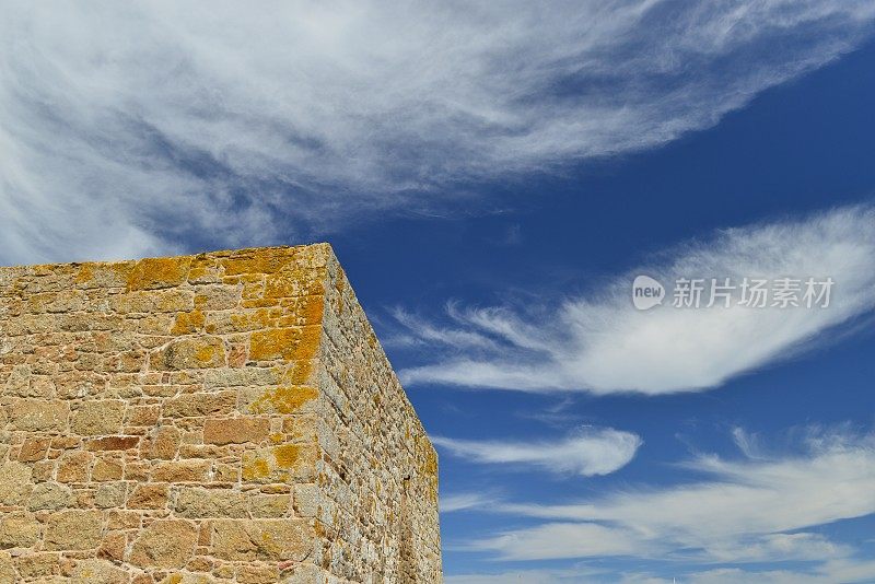 夏天的天空，英国泽西岛