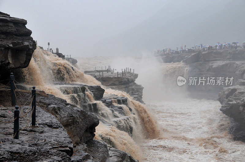 黄河壶口瀑布，陕西，中国