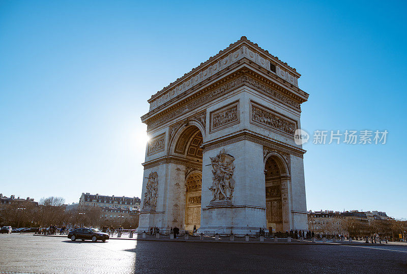 凯旋门——法国巴黎的凯旋门