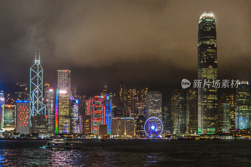 香港城市夜景