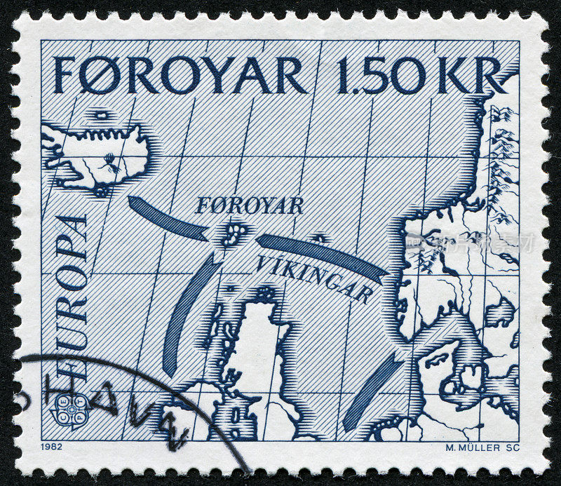 法罗群岛的邮票
