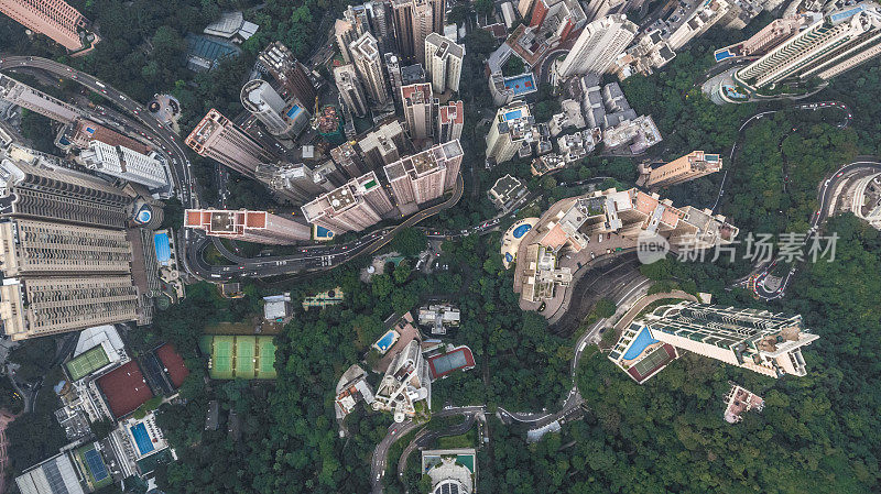 鸟瞰香港