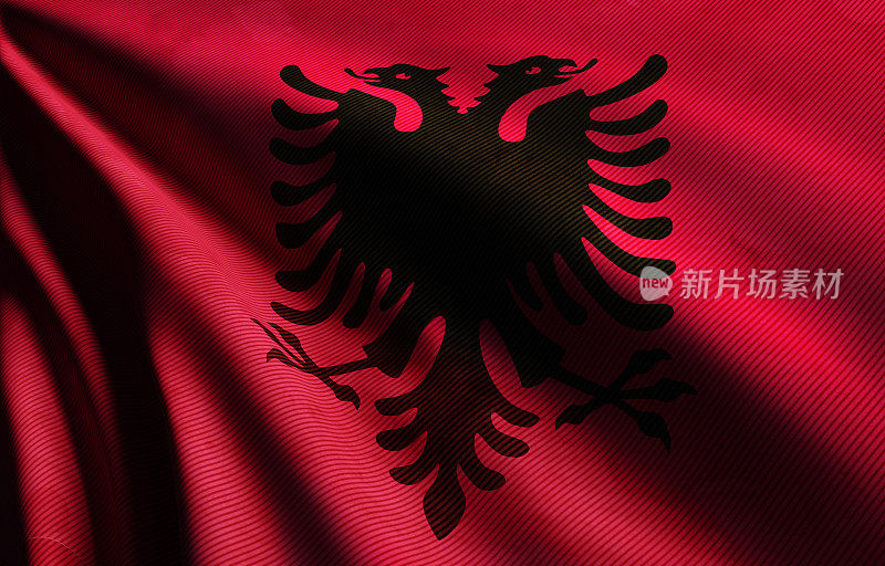 阿尔巴尼亚国旗