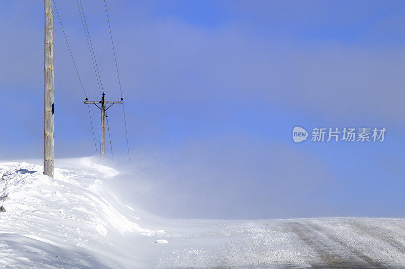 雪和风