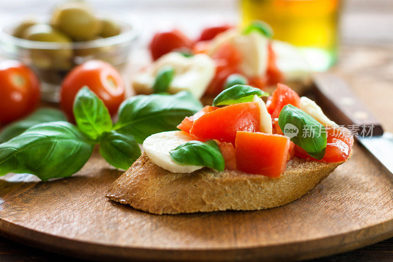 它们Bruschetta