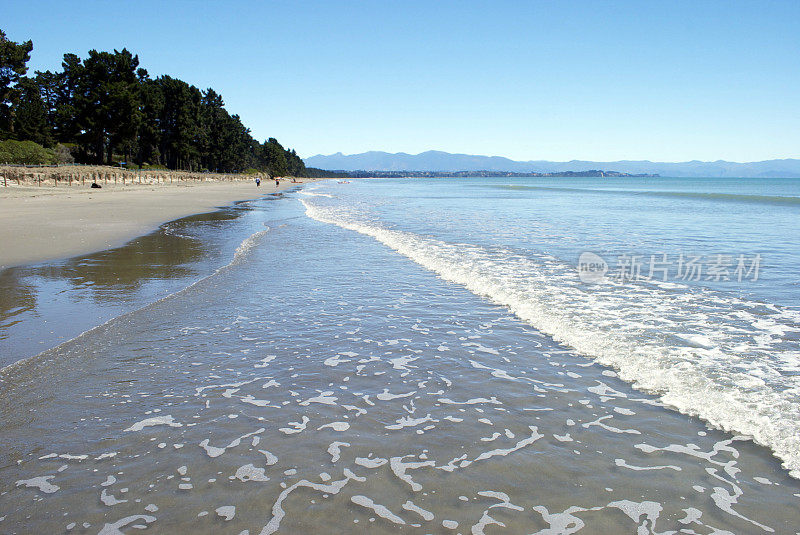 兔子岛海景，塔斯曼，新西兰