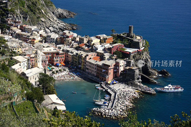 的观点Vernazza