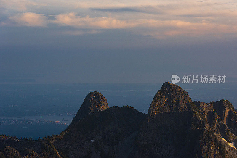 温哥华北岸山脉