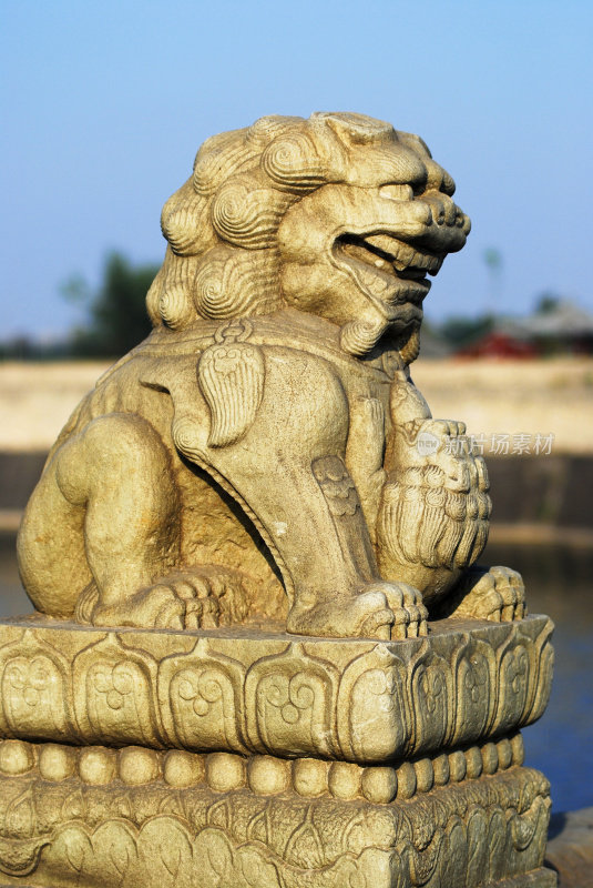 卢沟桥狮子雕像