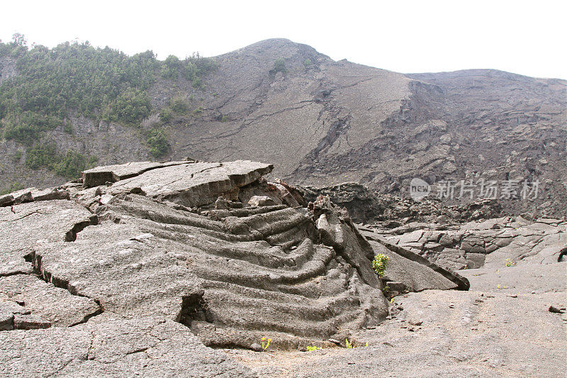 夏威夷火山缓慢喷发的迹象