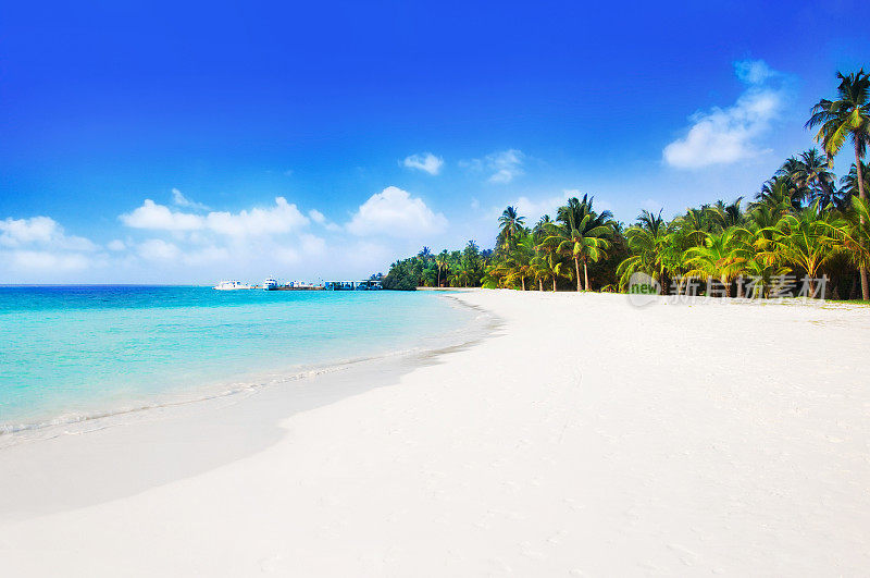 马尔代夫印度洋度假白沙
