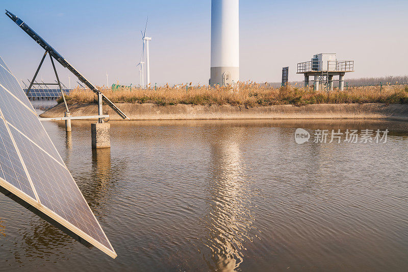 中国的风能和太阳能发电