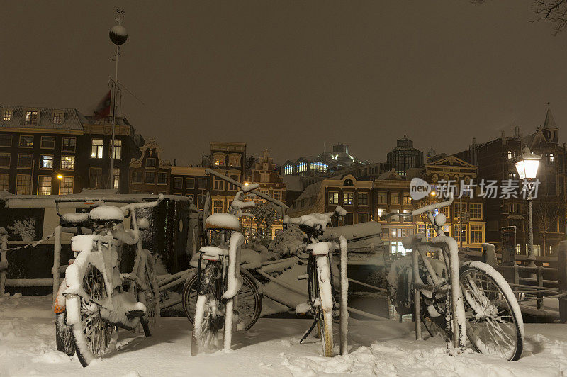 阿姆斯特丹的雪