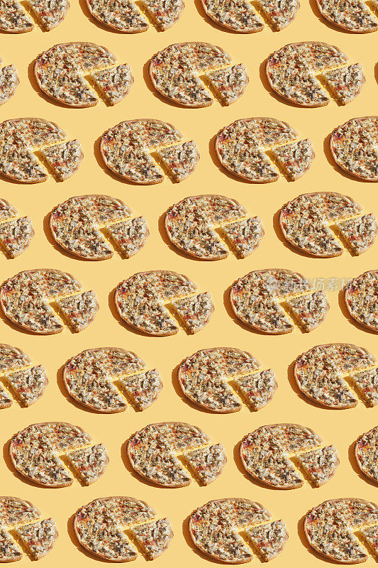 披萨片模式