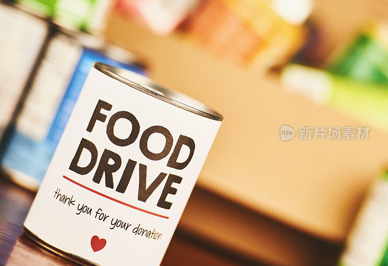 食物驱动罐头食品收集与填充纸板盒