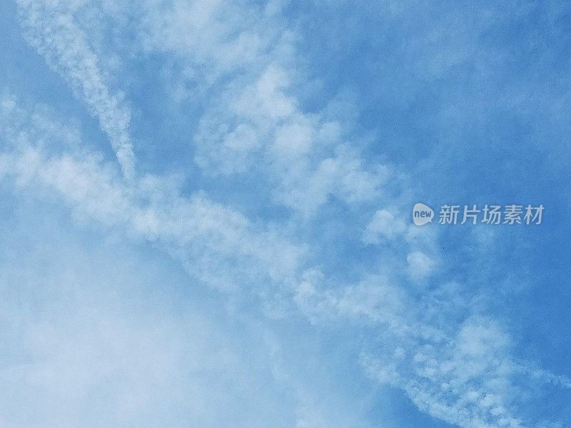 戏剧性的云纹理背景