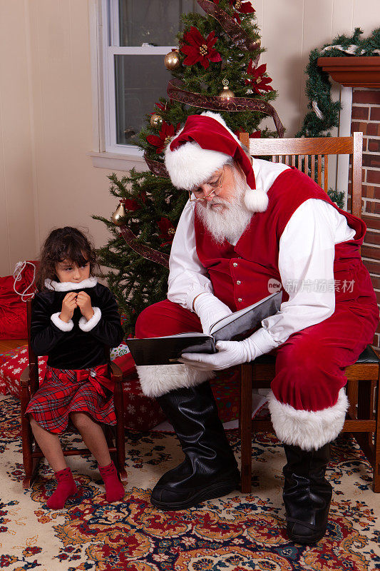 圣诞老人读故事