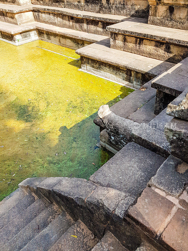 皇家池塘，Polonnaruwa，斯里兰卡