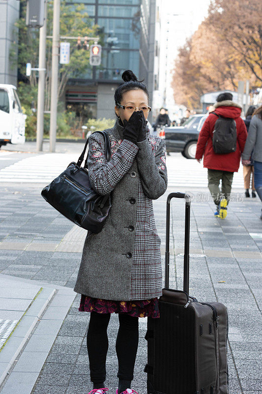 日本商业的女人