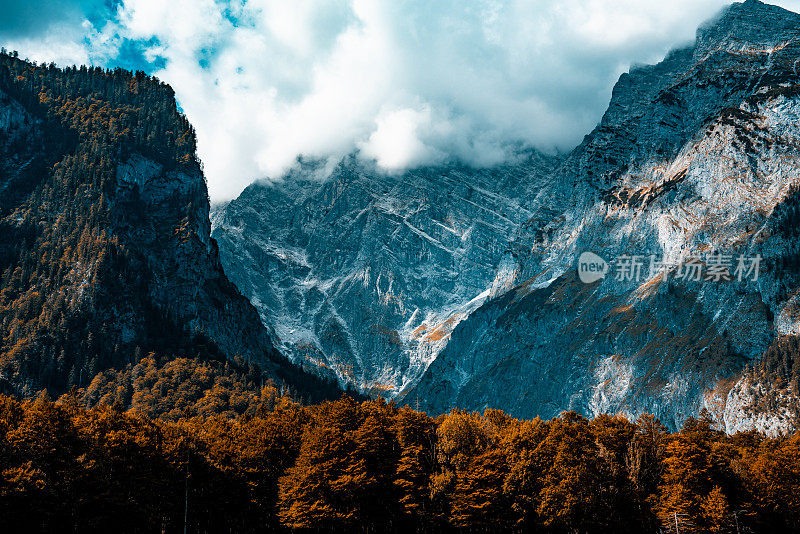 美景Königssee，巴伐利亚