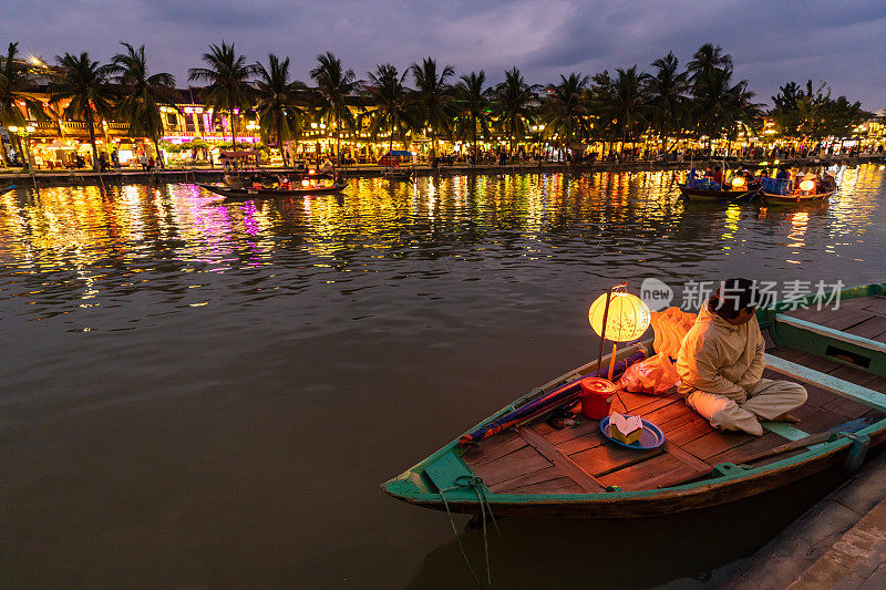 越南会安游船观光