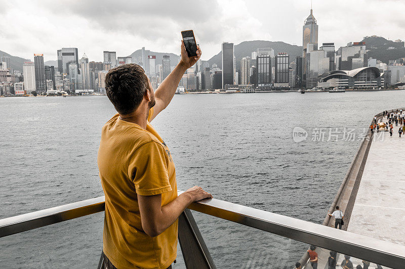 在香港自拍