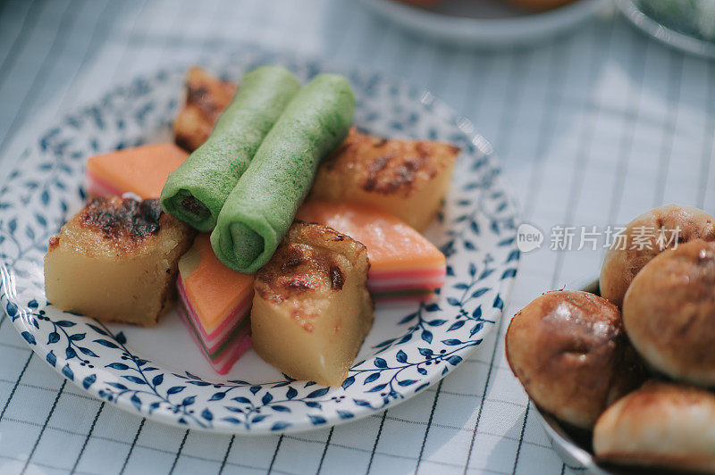 亚洲华人中秋节月饼马来西亚本土华人文化食品