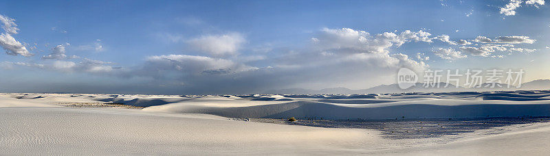 美国新墨西哥州白沙国家公园全景